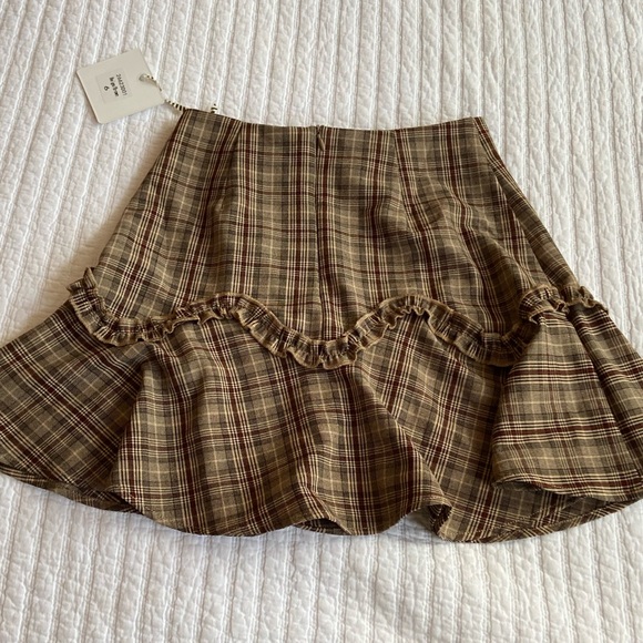 Princess Polly Beige Mini Skirt - Picture 2 of 3